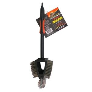 NWT Armor All 19” Grill Brush, Oversized Triple Action Commercial Grade